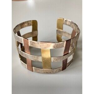 RLM studio sterling copper brass cuff Bracelet